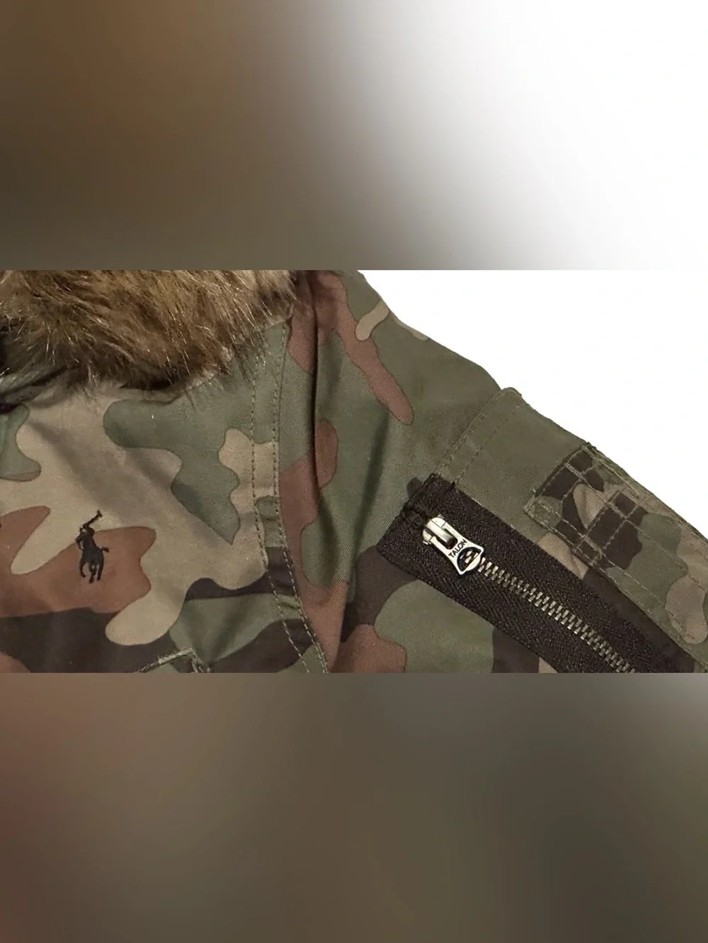 NEW POLO RALPH LAUREN CAMO PUFFER COAT 2T KIDS BOYS TODDLER BUBBLE COAT WARM